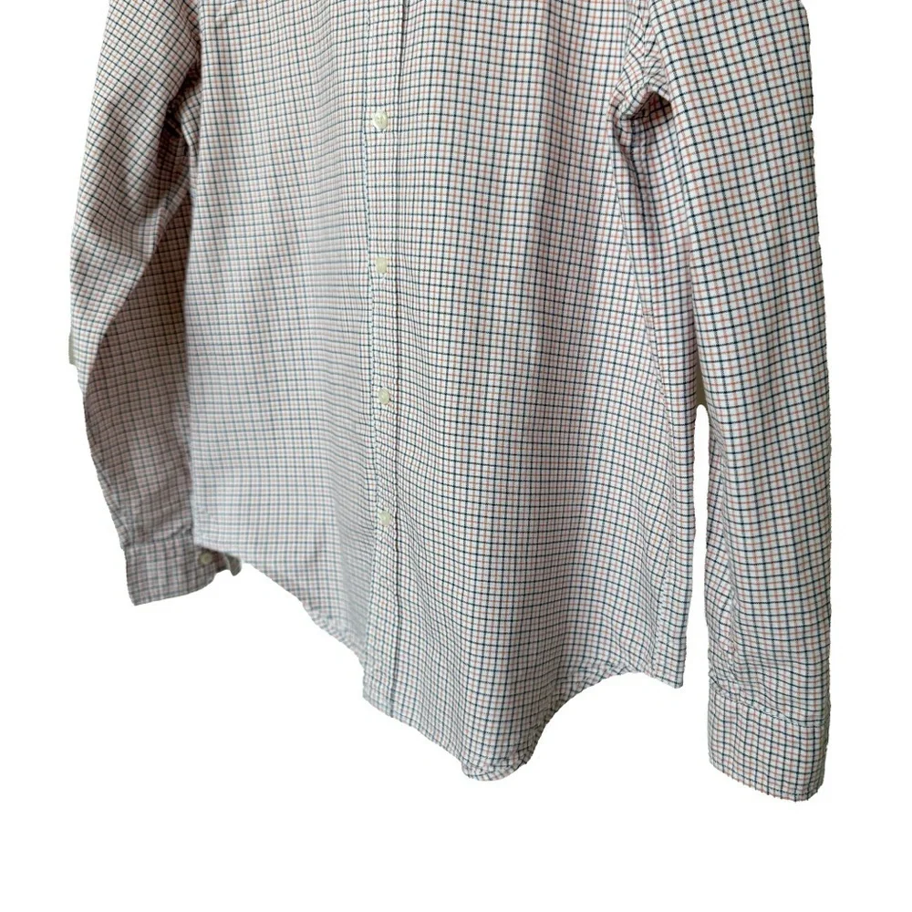 Ralph Lauren Boy’s XL Checkered Button-Up Dress Shirt Multicolor 100% Cotton